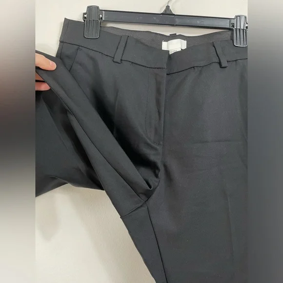 H&M Black Clasic Pants Business Casual Style Size 14 - Picture 5 of 15
